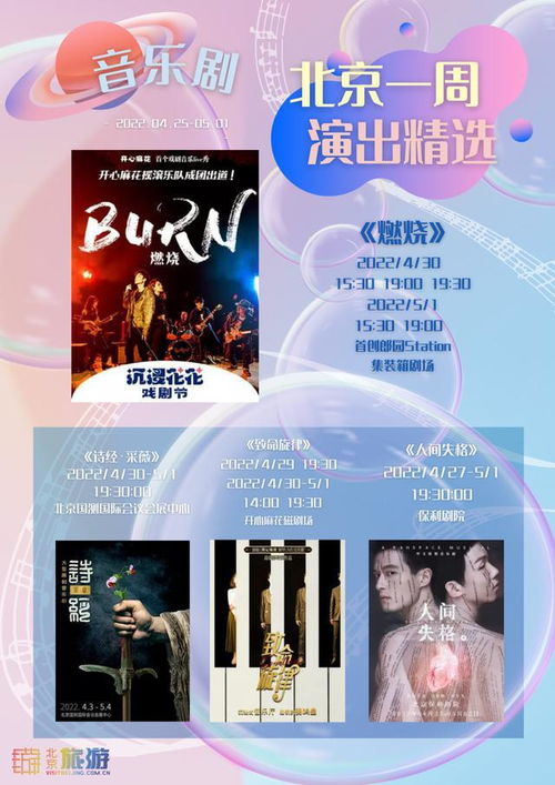 2022年4月25日 5月8日北京商业演出信息 出炉 话剧 相声 脱口秀等超多精彩演出等你来